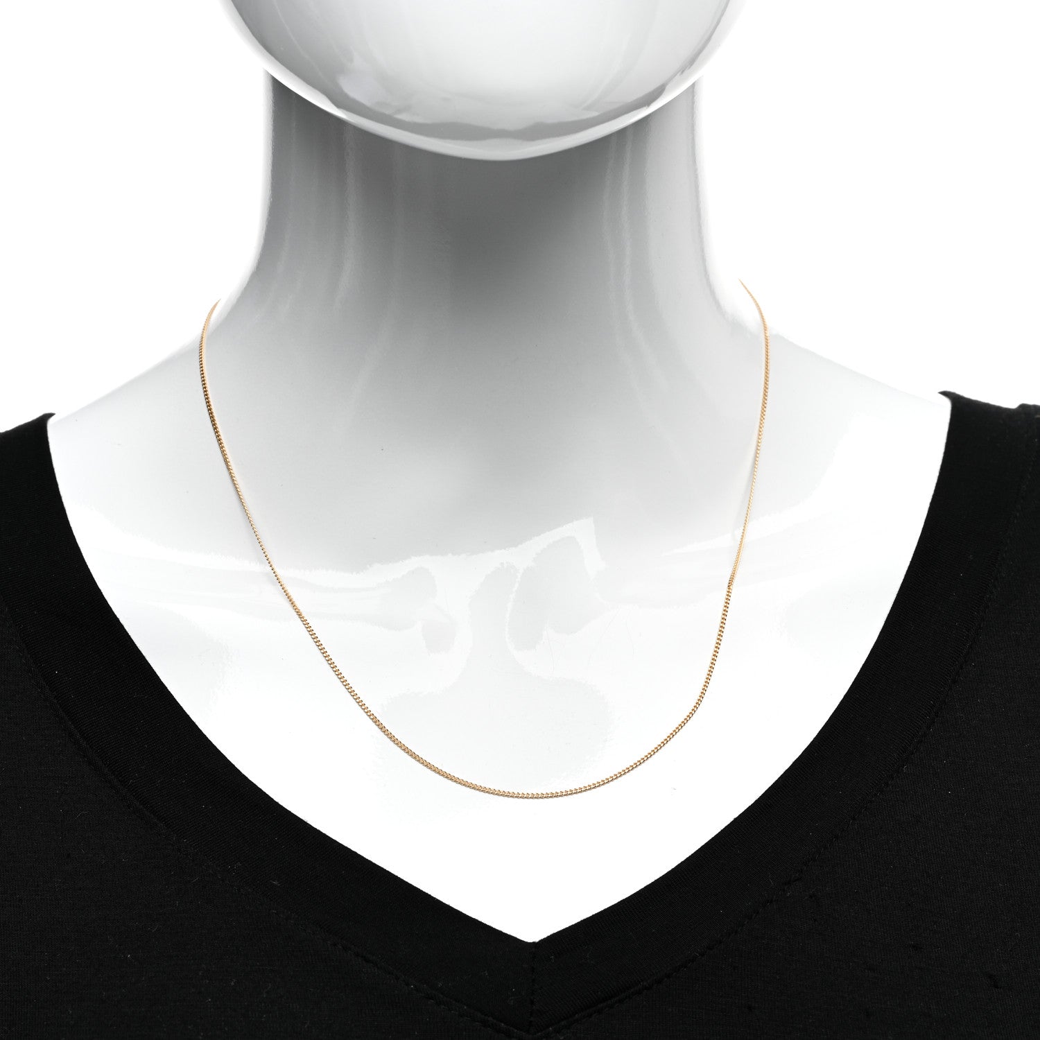 Cartier 18K Yellow Gold Chain Necklace 2 of 5