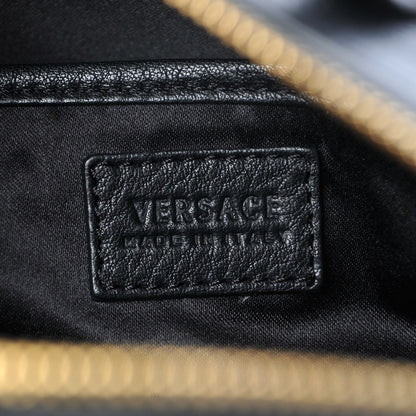 Versace Calfskin Signature Duffle Bag Nero Black 6 of 7