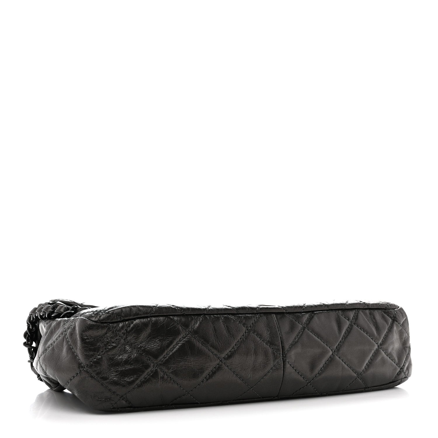 Chanel Calfskin Quilted Medium Chain Me Flap Grey 4 of 11