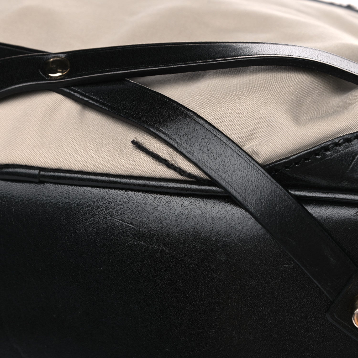 Burberry Nylon Bridle Calfskin Medium Gosford Hobo Trench 22 of 24