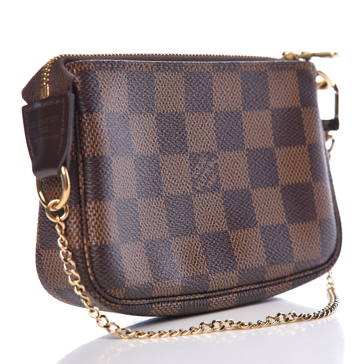 Louis Vuitton Damier Ebene Mini Pochette Accessories 3 of 7