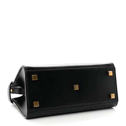 Saint Laurent Smooth Calfskin Manhattan Nano Shopper Tote Black 4 of 11