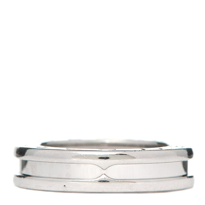 Bulgari 18K White Gold B.Zero1 One-Band Ring 45 3.25 3 of 7