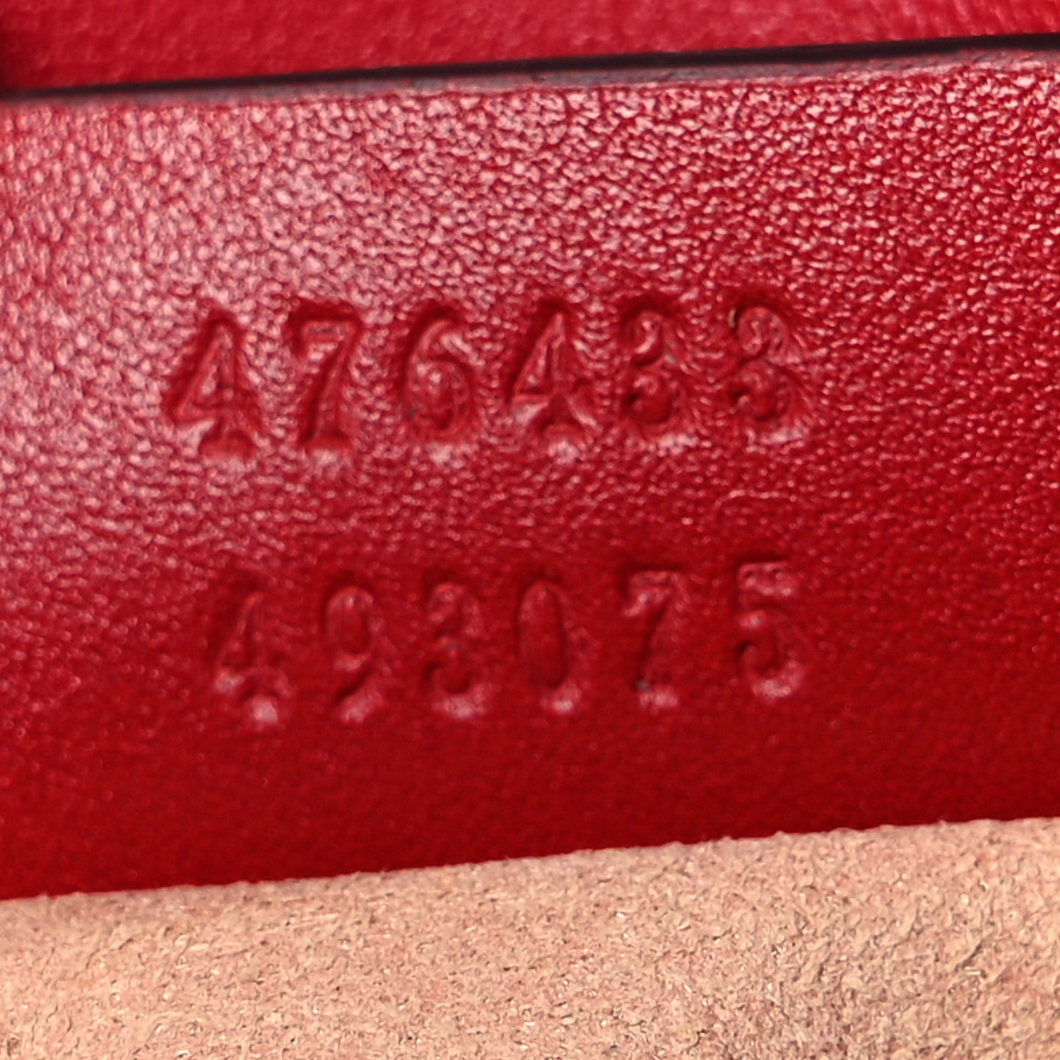 Gucci Calfskin Matelasse Super Mini GG Marmont Shoulder Bag Hibiscus Red 7 of 9