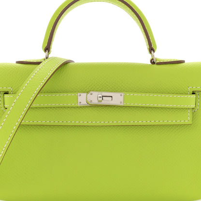 Hermes Epsom Micro Kelly 15 Kiwi 8 of 11