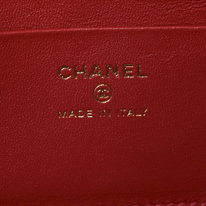 Chanel Lambskin Quilted Pearl Crush Belt Bag Black 6 of 10