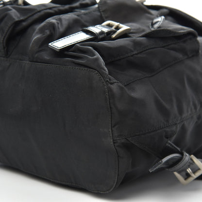 Prada Nylon Vela Medium Backpack Black 7 of 8