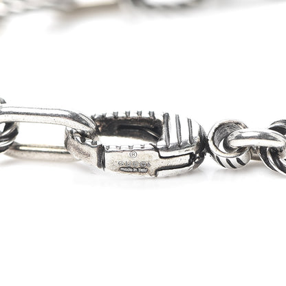 Gucci Sterling Silver Interlocking G Charm Bracelet 4 of 6