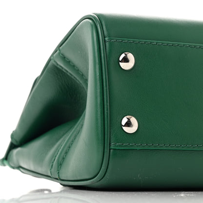 Versace Calfskin Medium Palazzo Empire Bag Green Purple Orange 9 of 12