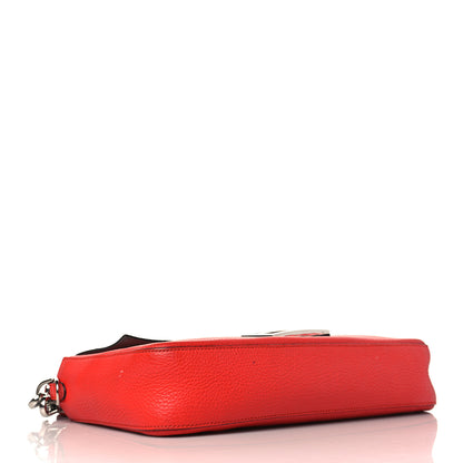 Fendi Cuoio Romano Selleria Large Baguette Papavero 4 of 13