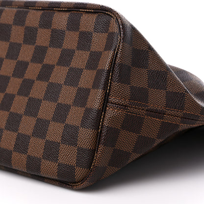 Louis Vuitton Damier Ebene Neo Neverfull MM Rose Ballerine 9 of 10