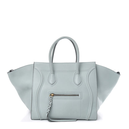 Celine Supple Calfskin Medium Phantom Luggage Jade 1 of 12