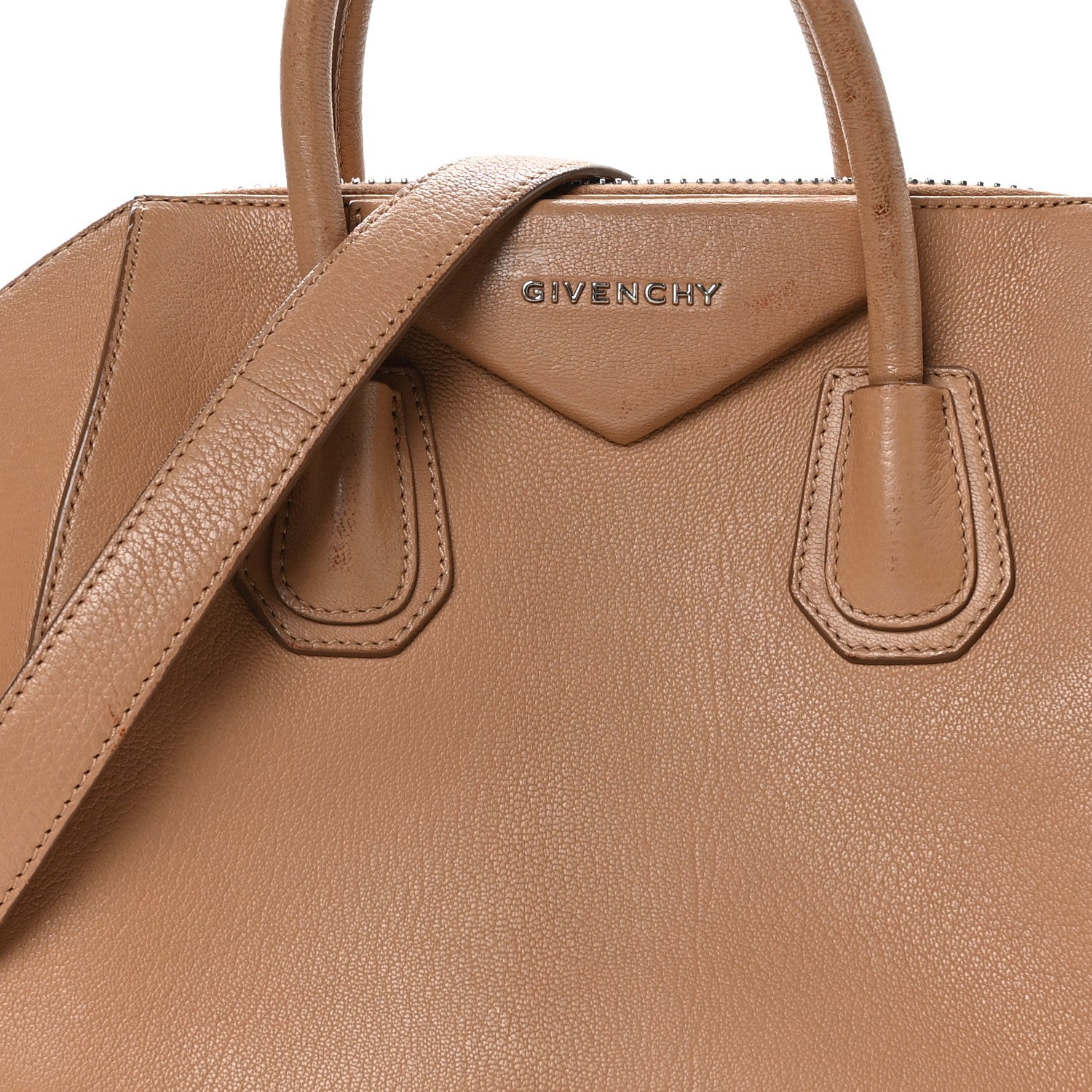 Givenchy Sugar Goatskin Small Antigona Beige 8 of 14