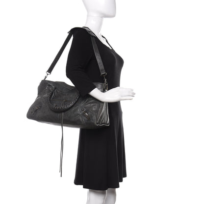 Balenciaga Agneau Classic Hardware Part Time Anthracite 2 of 20