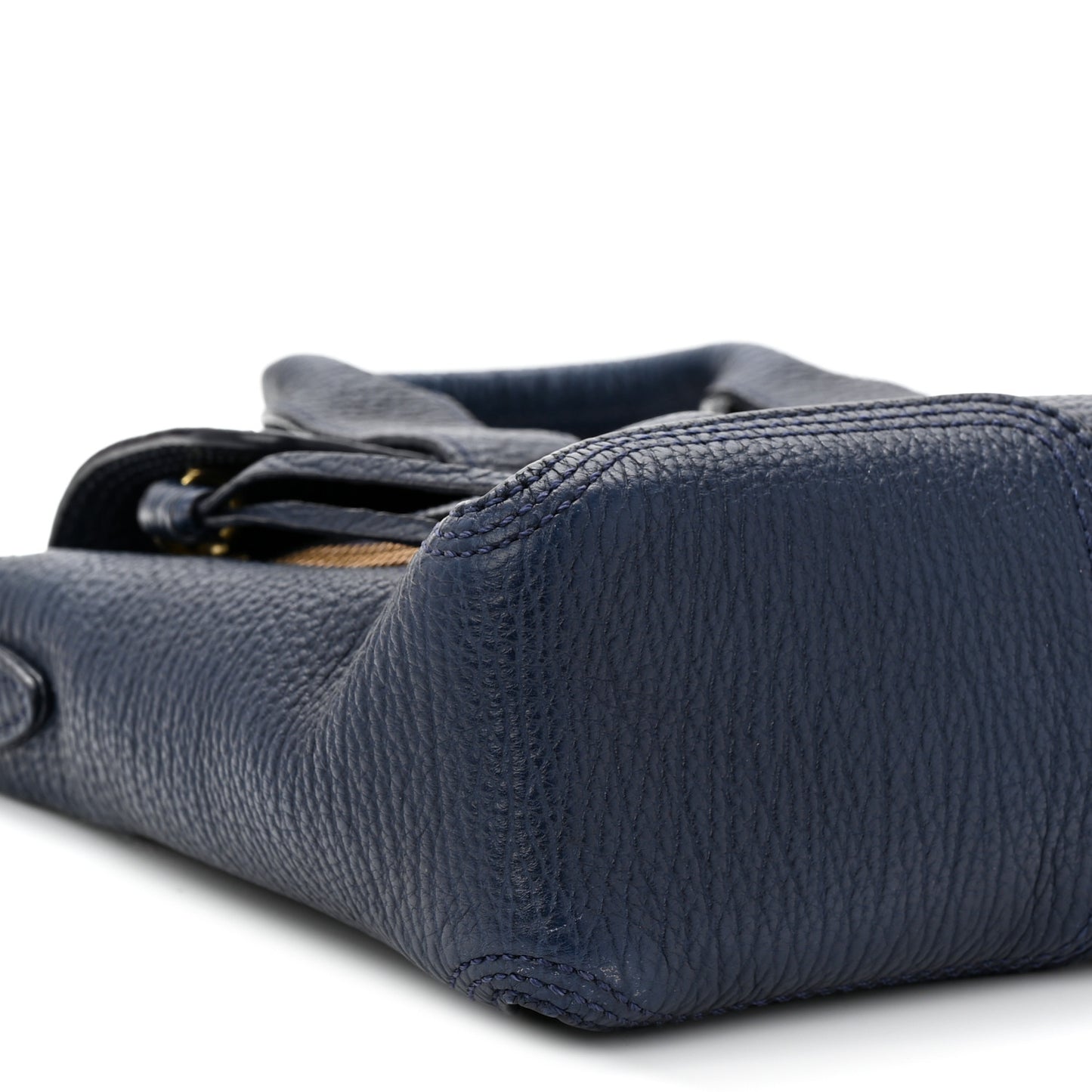 Textured Calfskin Mini Pashli Satchel Ink