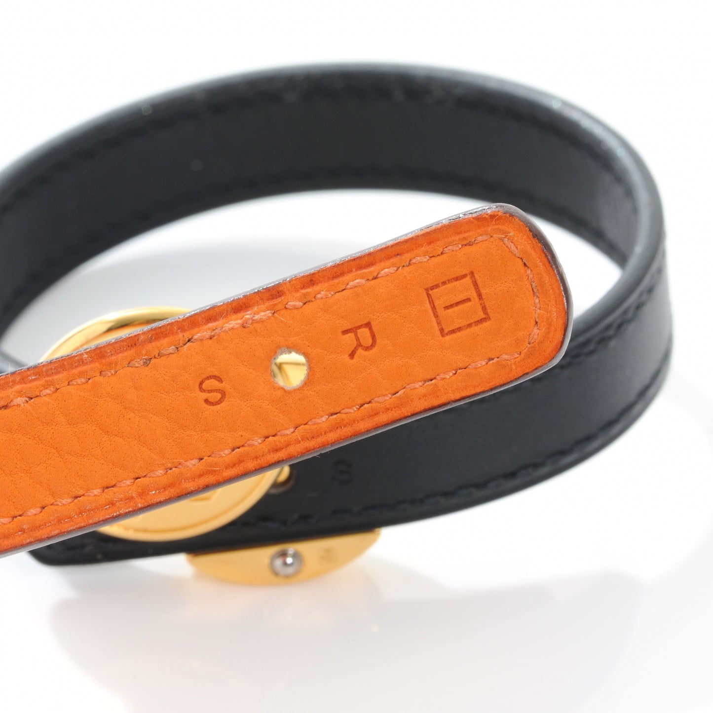 Chamonix Looping Interchangeable Bracelet Orange and Black