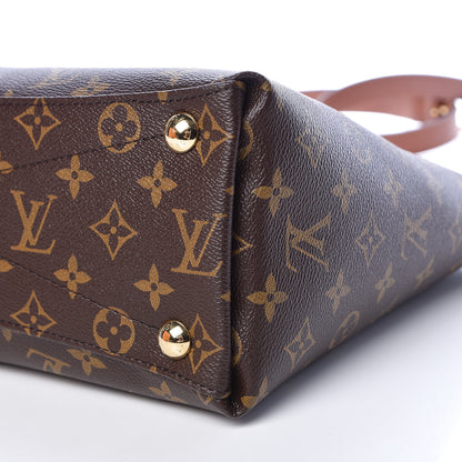 Louis Vuitton Monogram V Tote MM Black 10 of 11