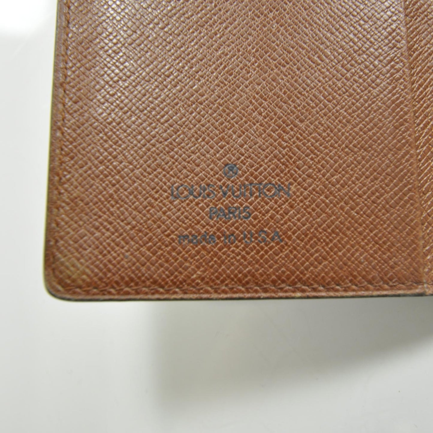 Monogram Mini Agenda Cover