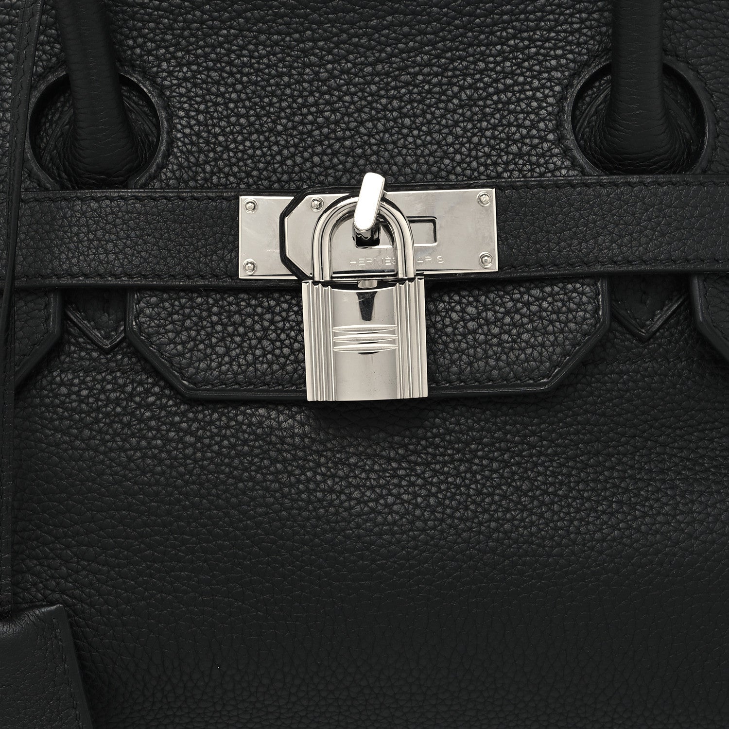 Hermes Taurillon Clemence JPG Birkin 42 Black 8 of 12