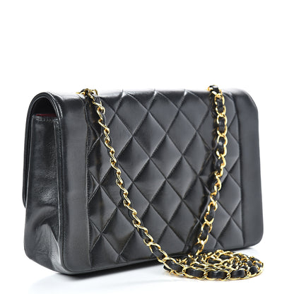Chanel Lambskin Quilted Medium Single Flap Black 2 of 21