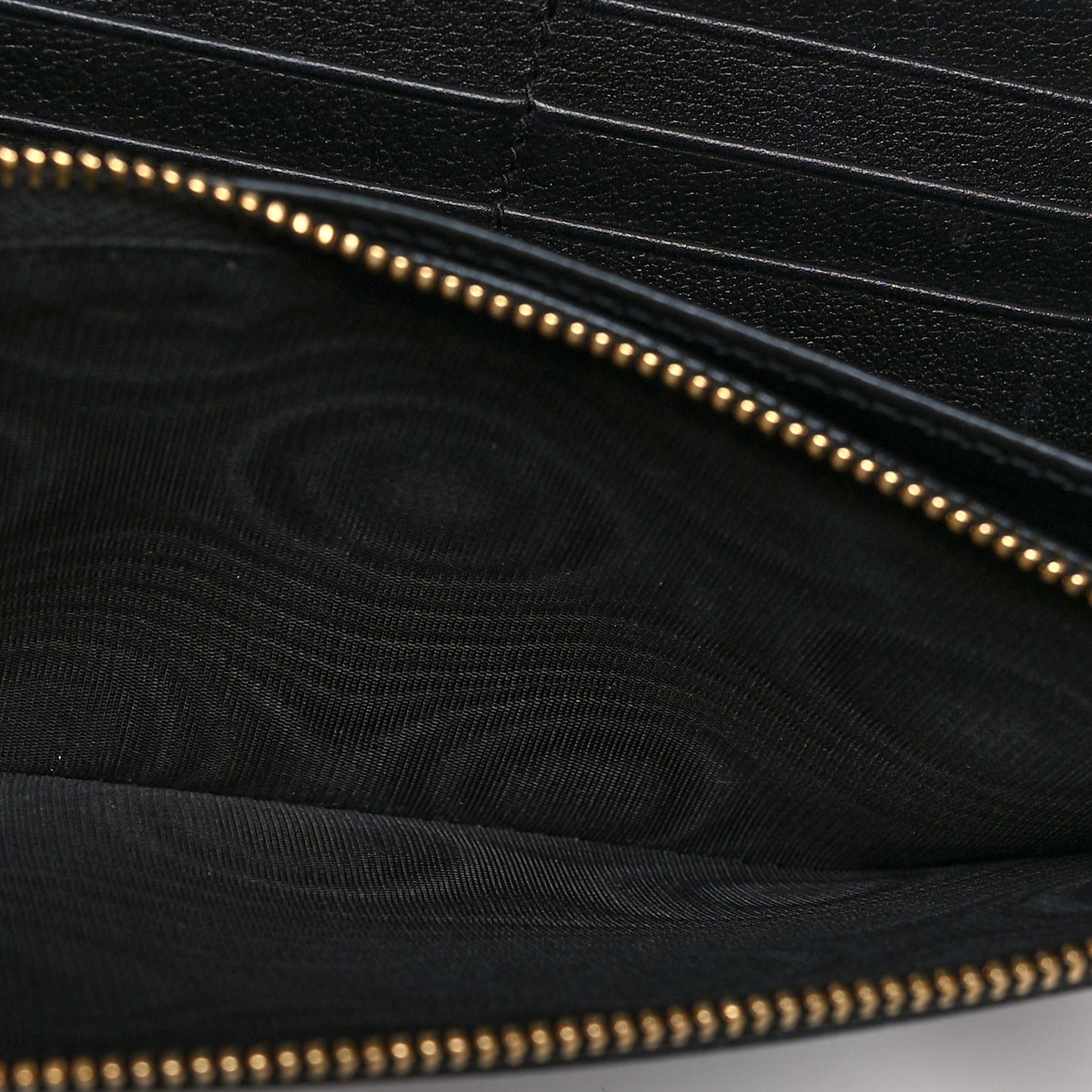 Chevre Belle De Jour Flap Wallet Black
