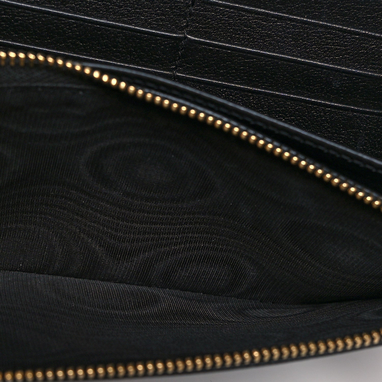 Saint Laurent Chevre Belle De Jour Flap Wallet Black 7 of 8