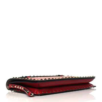 Valentino Garavani Nappa Rockstud Wristlet Clutch Rosso Valentino 5 of 7