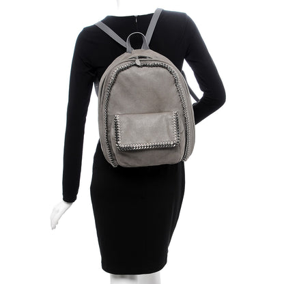 Stella McCartney Shaggy Deer Rucksack Backpack Grey 2 of 7
