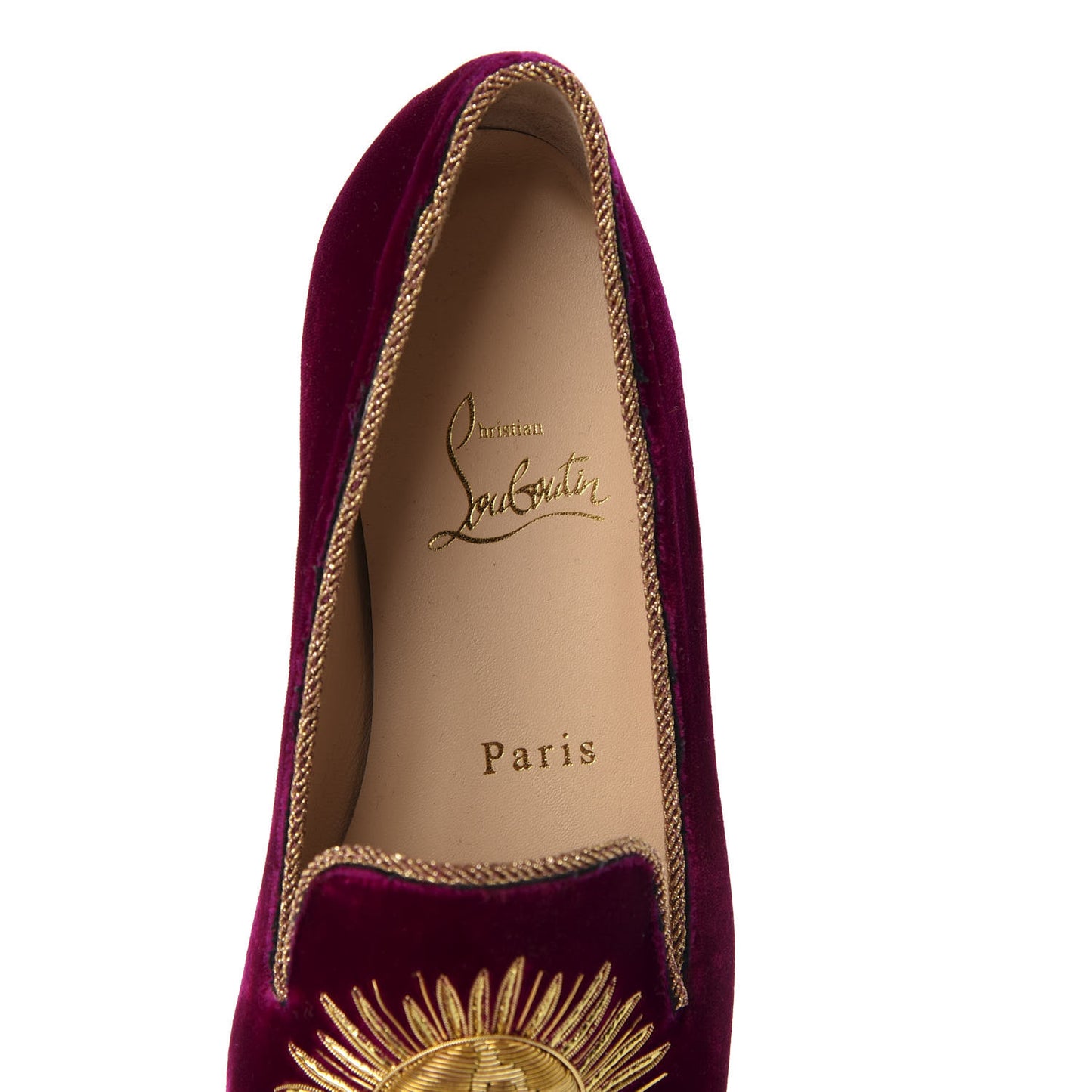 Velvet Morning Sakouette Flat Loafers 37.5 Figue