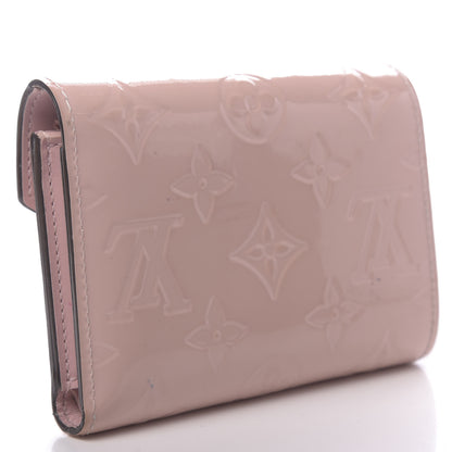 Louis Vuitton Vernis Victorine Wallet Rose Ballerine 3 of 16