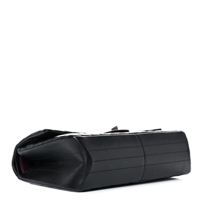 Chanel Aged Calfskin Chevron Quilted 2.55 Reissue 226 So Black 4 of 13