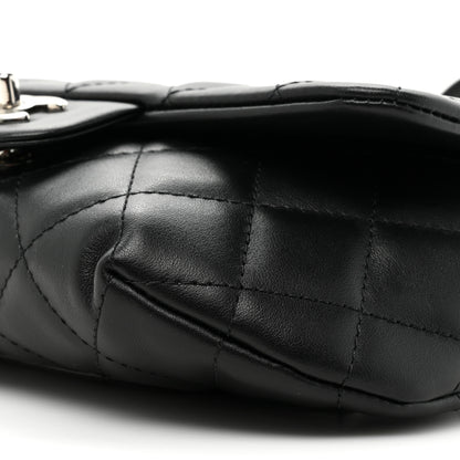 Chanel Calfskin Quilted CC Uniform Flap Belt Bag Black 8 of 9