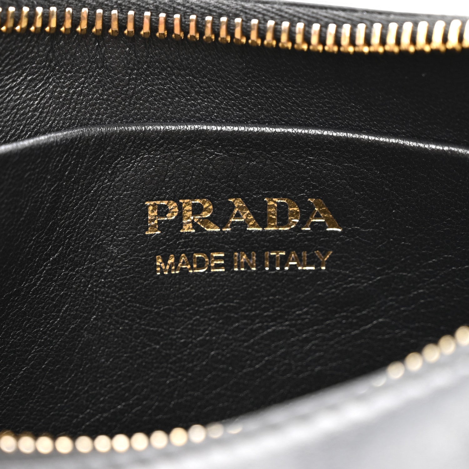 Prada Soft Calfskin Arque Shoulder Bag Black 6 of 10