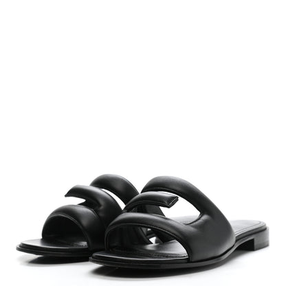 Givenchy Nappa G Flat Sandals 36 Black 3 of 10