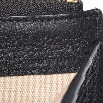 Chloe Calfskin Alphabet Purse Wallet Black 8 of 8