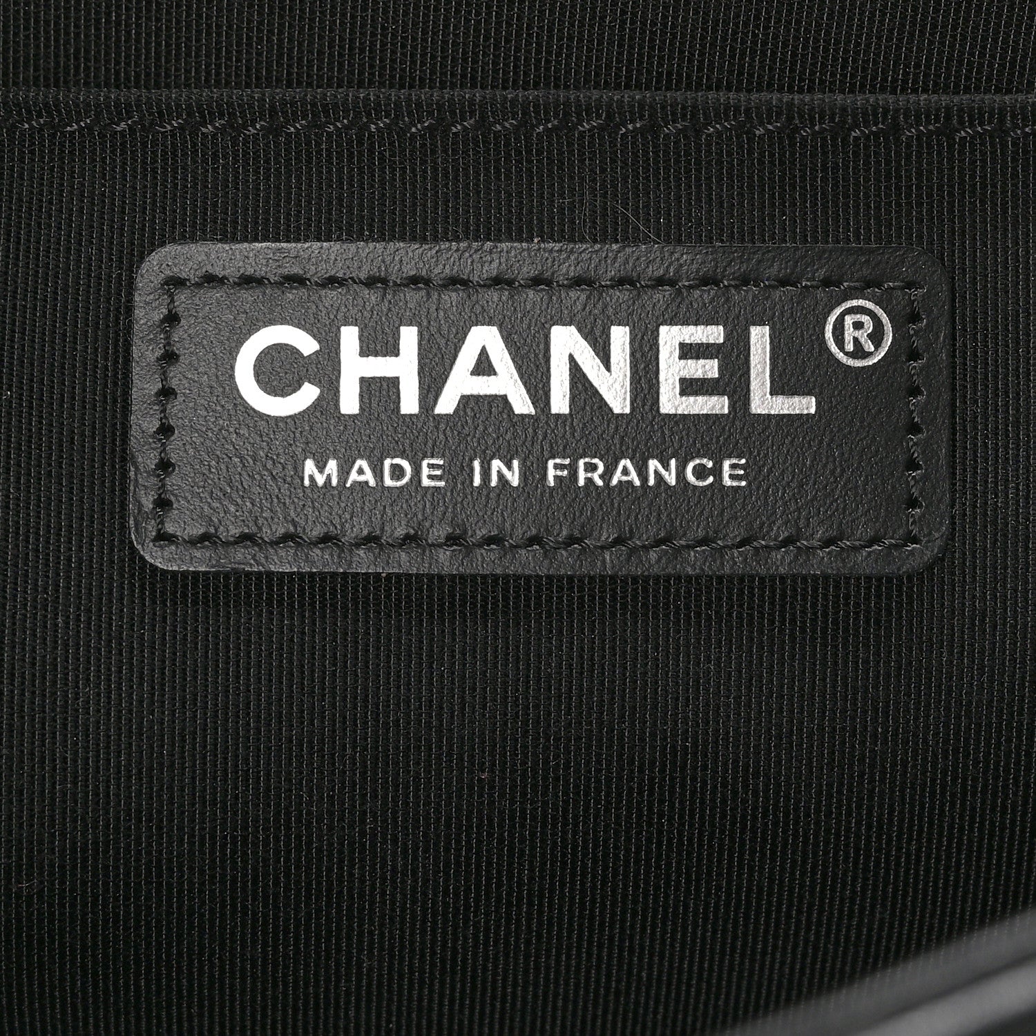 Chanel Lambskin Chevron Quilted Medium Boy Flap Black 6 of 10