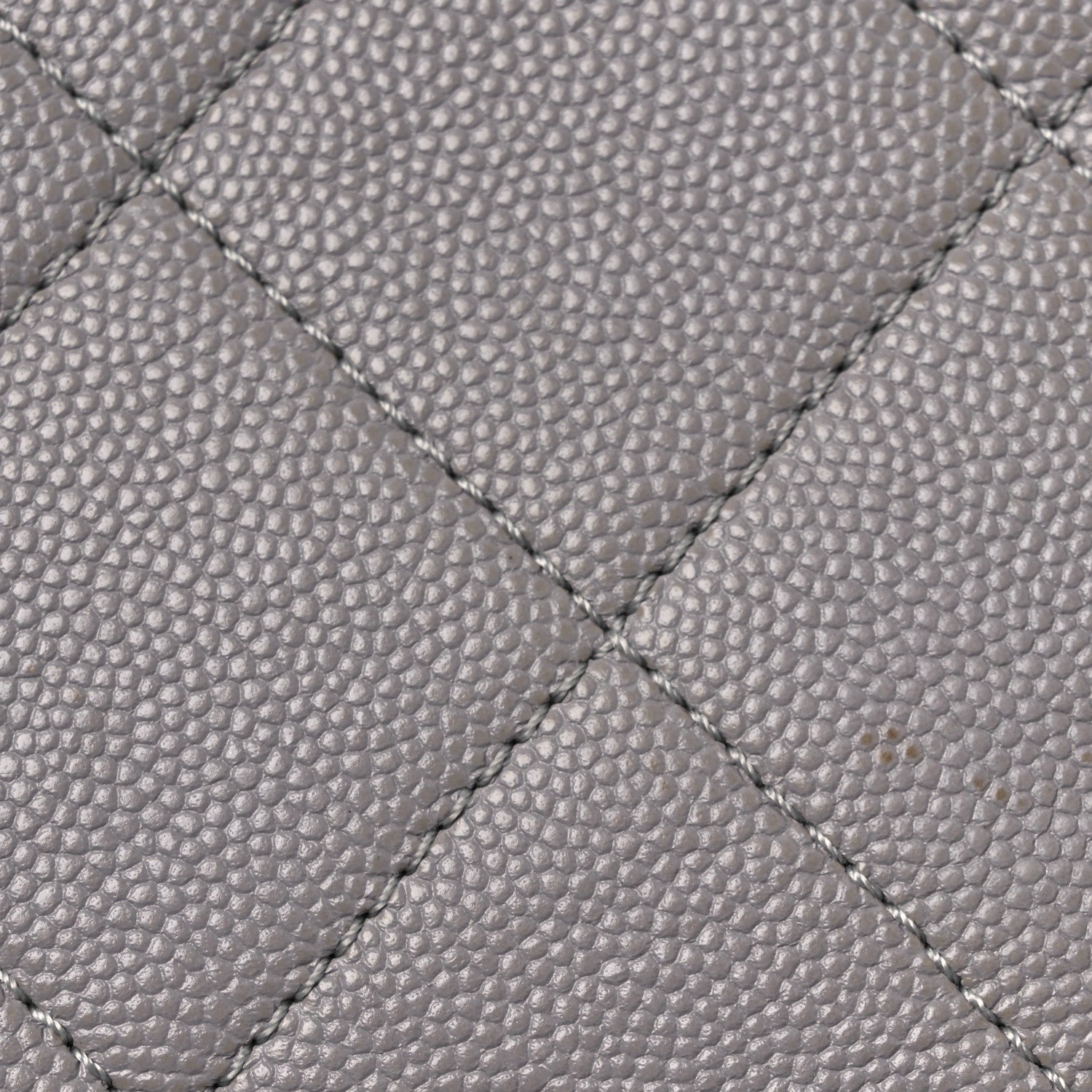 Chanel Caviar Quilted Large Classic Shopping Tote Grey 13 of 14