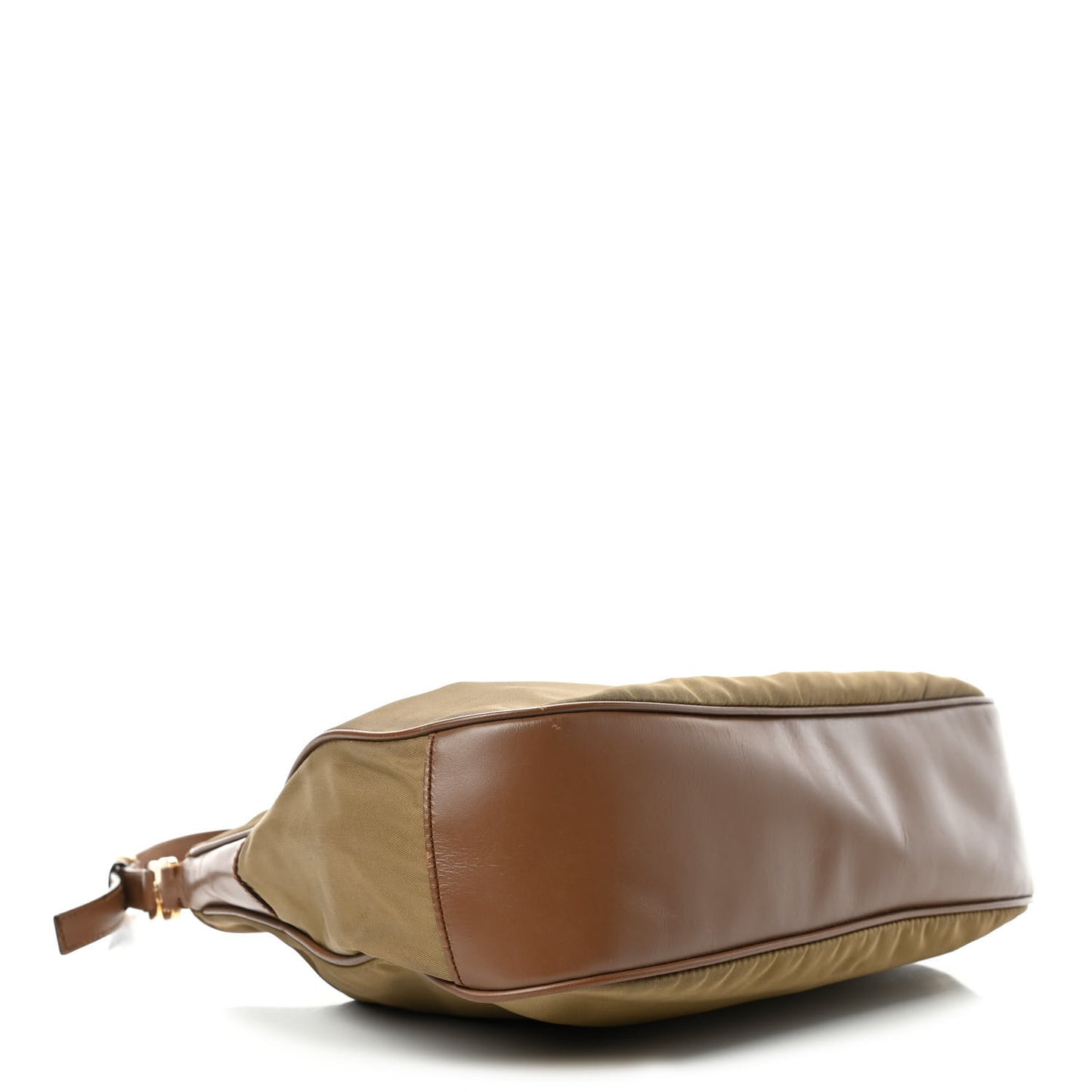Tessuto Nylon Hobo Tortora