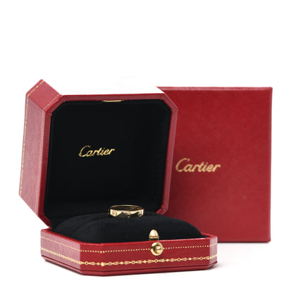 Cartier 18K Yellow Gold 3.5mm LOVE Wedding Band Ring 51 5.75 5 of 5