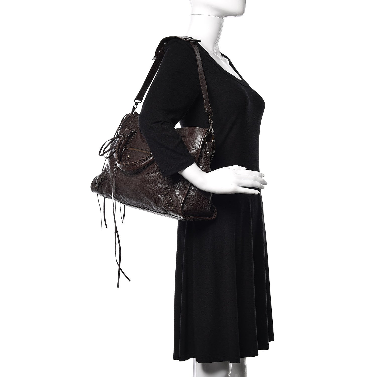 Balenciaga Agneau Classic Hardware City Charbon 2 of 22