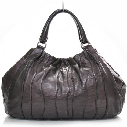 Prada Nappa Mordore Stripes Shoulder Bag Ribes 1 of 12