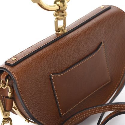 Chloe Calfskin Small Nile Bracelet Minaudiere Bag Caramel 12 of 14