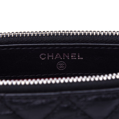 Chanel Aged Calfskin Quilted Small Gabrielle Clutch With Chain Black 8 of 13