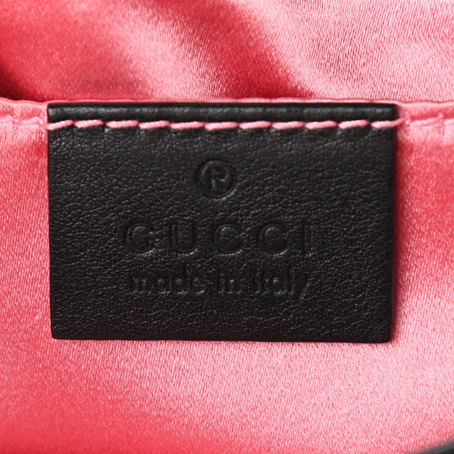 Gucci Velvet Matelasse Mini GG Marmont Shoulder Bag Black 6 of 15
