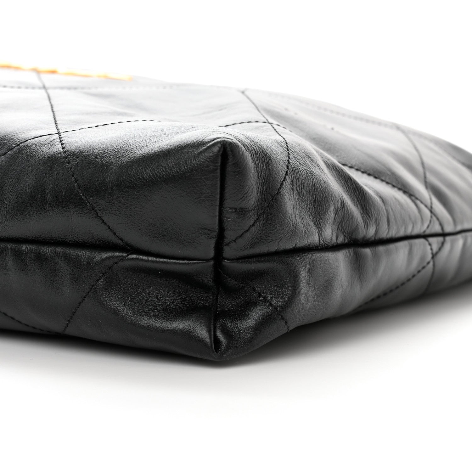 Chanel Shiny Calfskin Quilted Chanel 22 Black 11 of 11