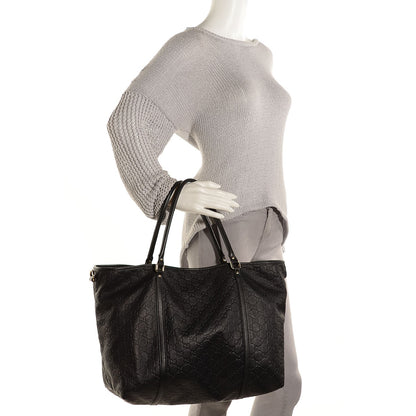 Gucci Guccissima Large Joy Tote Black 2 of 9