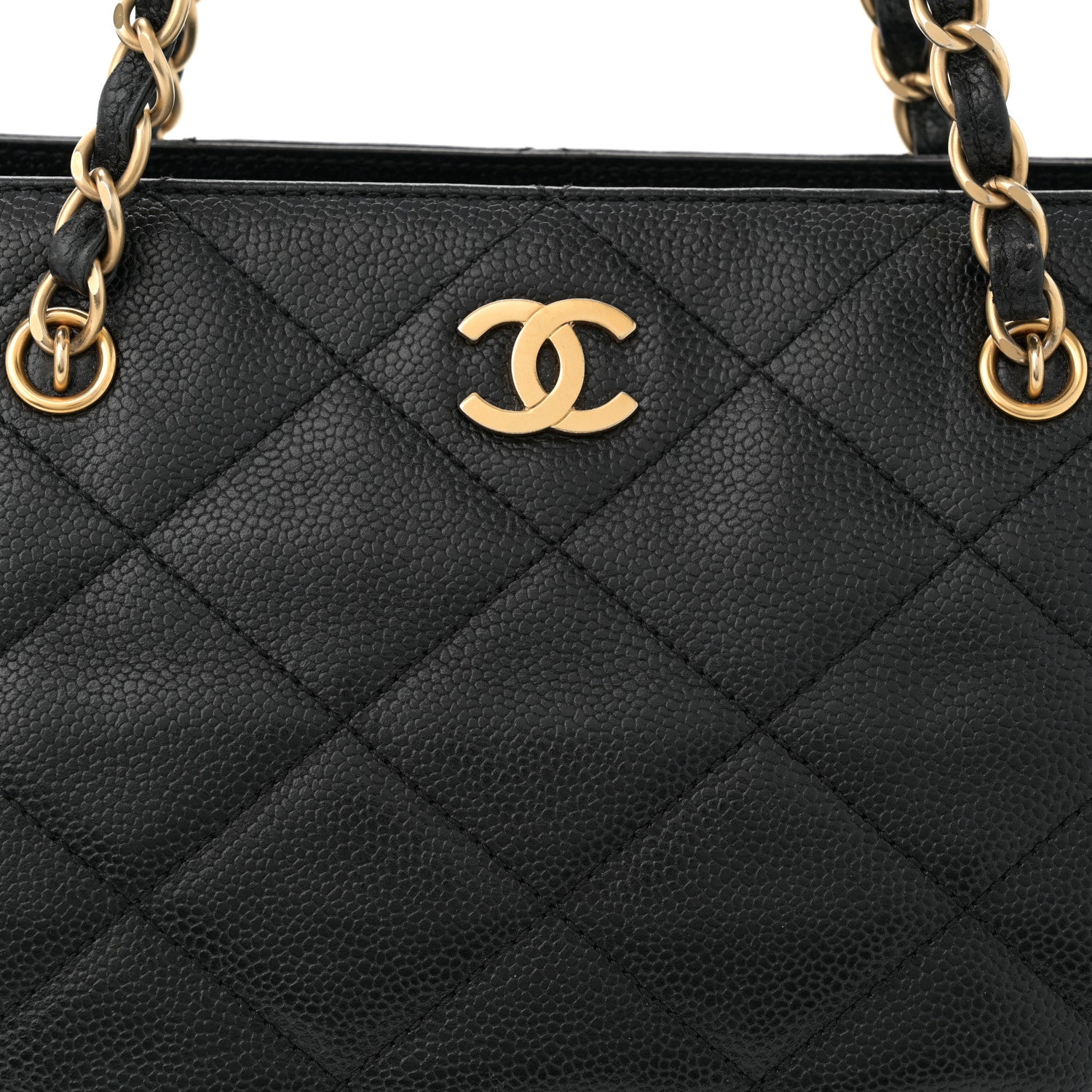 Chanel Caviar Quilted Flap Shoulder Bag Black 8 of 14