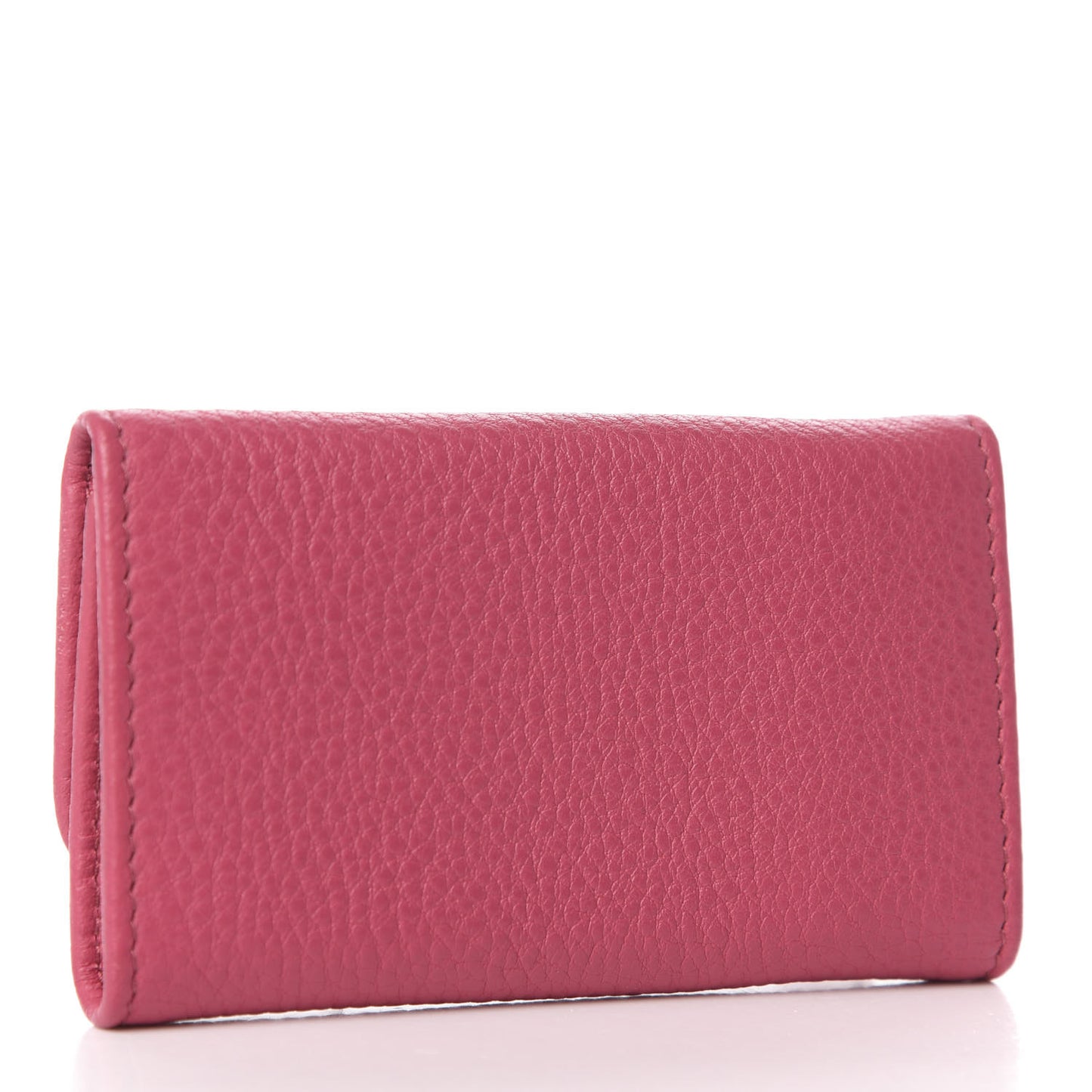 Vitello Grain 6 Key Holder Peonia