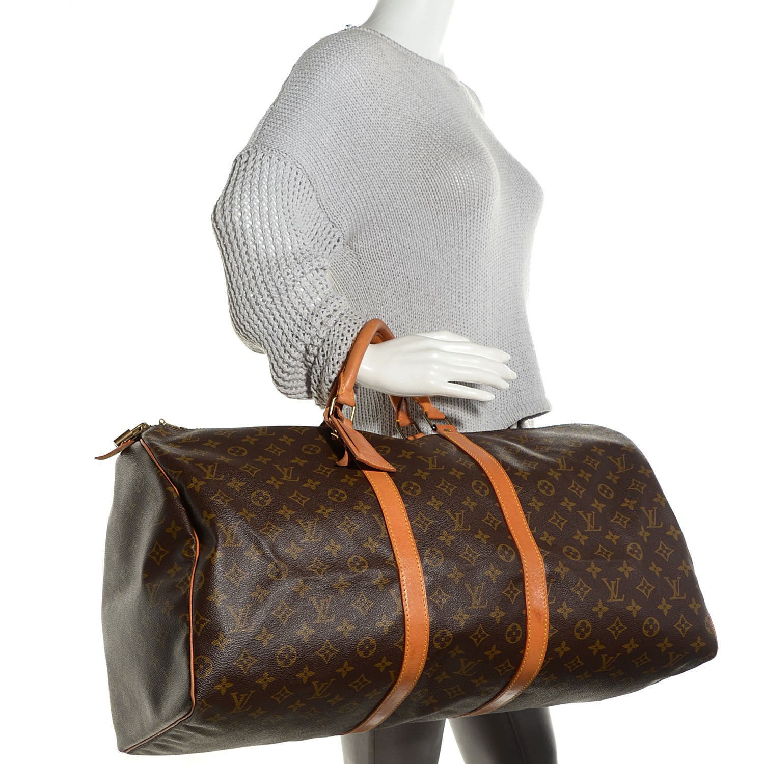 Louis Vuitton Monogram Keepall 55 2 of 7