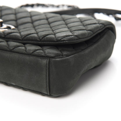 Chanel Iridescent Calfskin Small New Bubble Quilt Flap Black 8 of 10